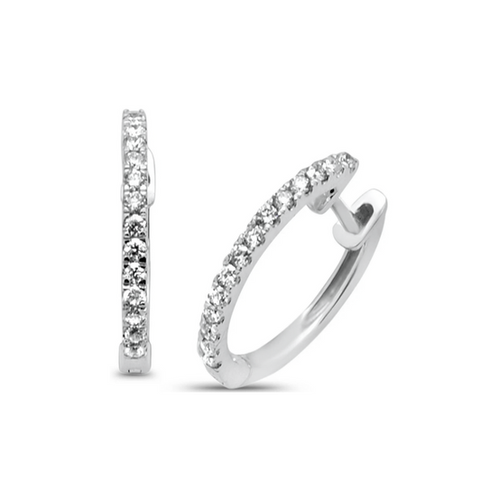 Huggies con Diamantes Naturales