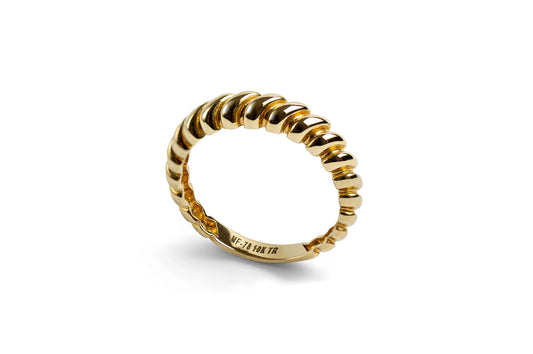 Anillo Twist Oro 10kt