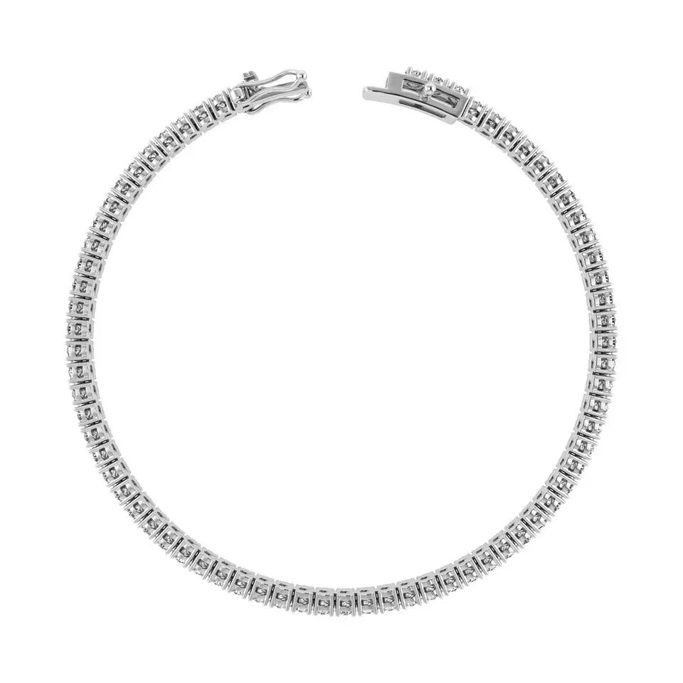Brazalete Tennis 3.00ctw con Diamantes Lab-Grown