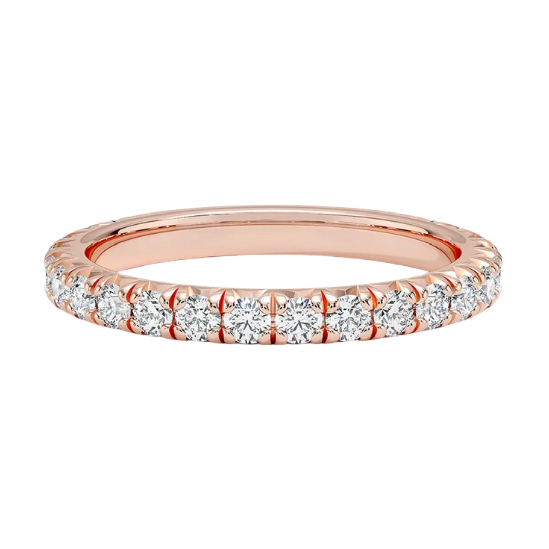 Media Churumbela con Diamantes Naturales 2mm - Personalizado