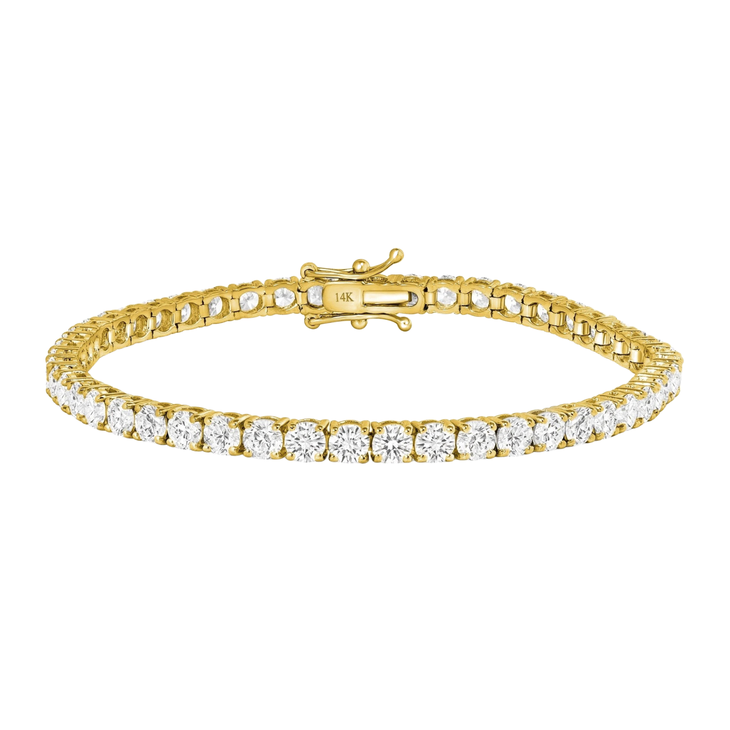 Brazalete Tennis 3.00ctw Lab-Grown