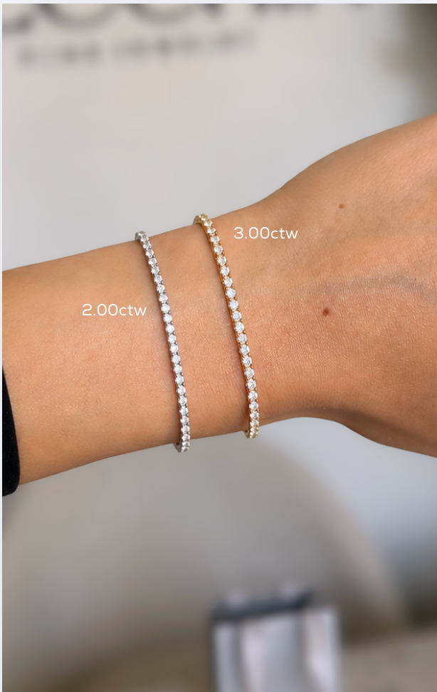 Brazalete Tennis 2.00ctw Lab-Grown